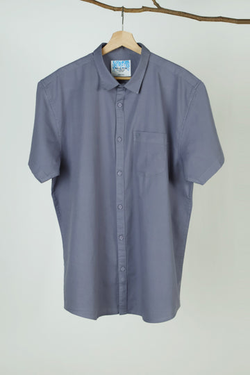 Grey Plain Shirt