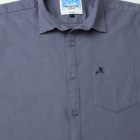 Grey Plain Shirt