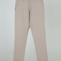 Cream Plain Trouser