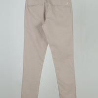 Cream Plain Trouser