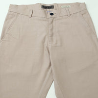 Cream Plain Trouser