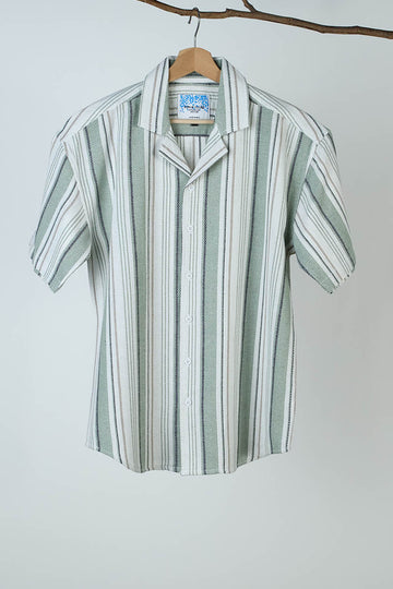 Green  Stripes  Shirt