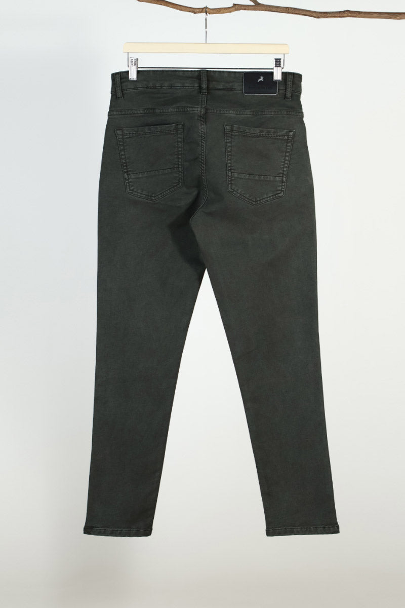 Green Plain Jeans