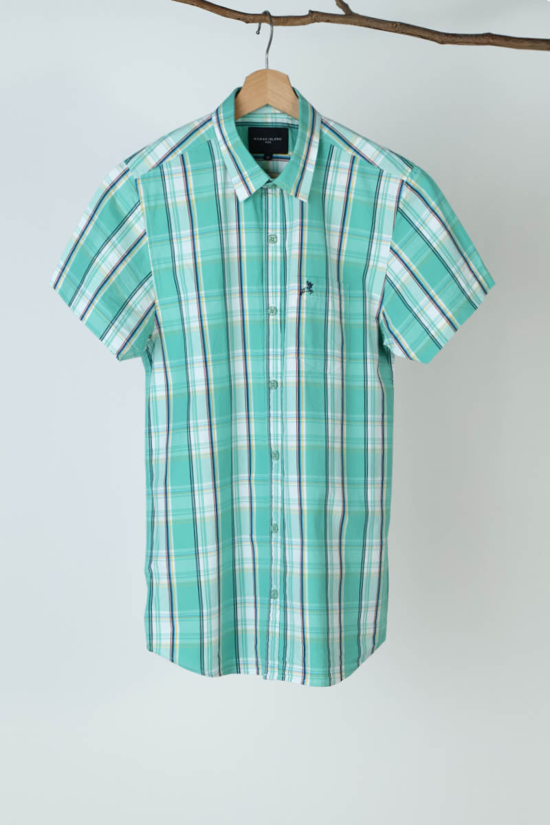 Green Checks Shirt