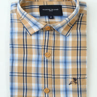 Yellow Checks Shirt