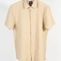 Cream Plain Shirt