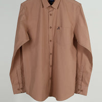 Brown Plain Shirt