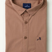 Brown Plain Shirt