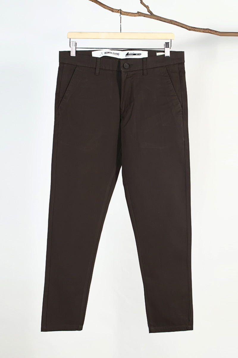 Peach Finish Cotton Chinos