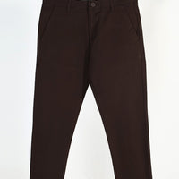 Peach Finish Cotton Chinos