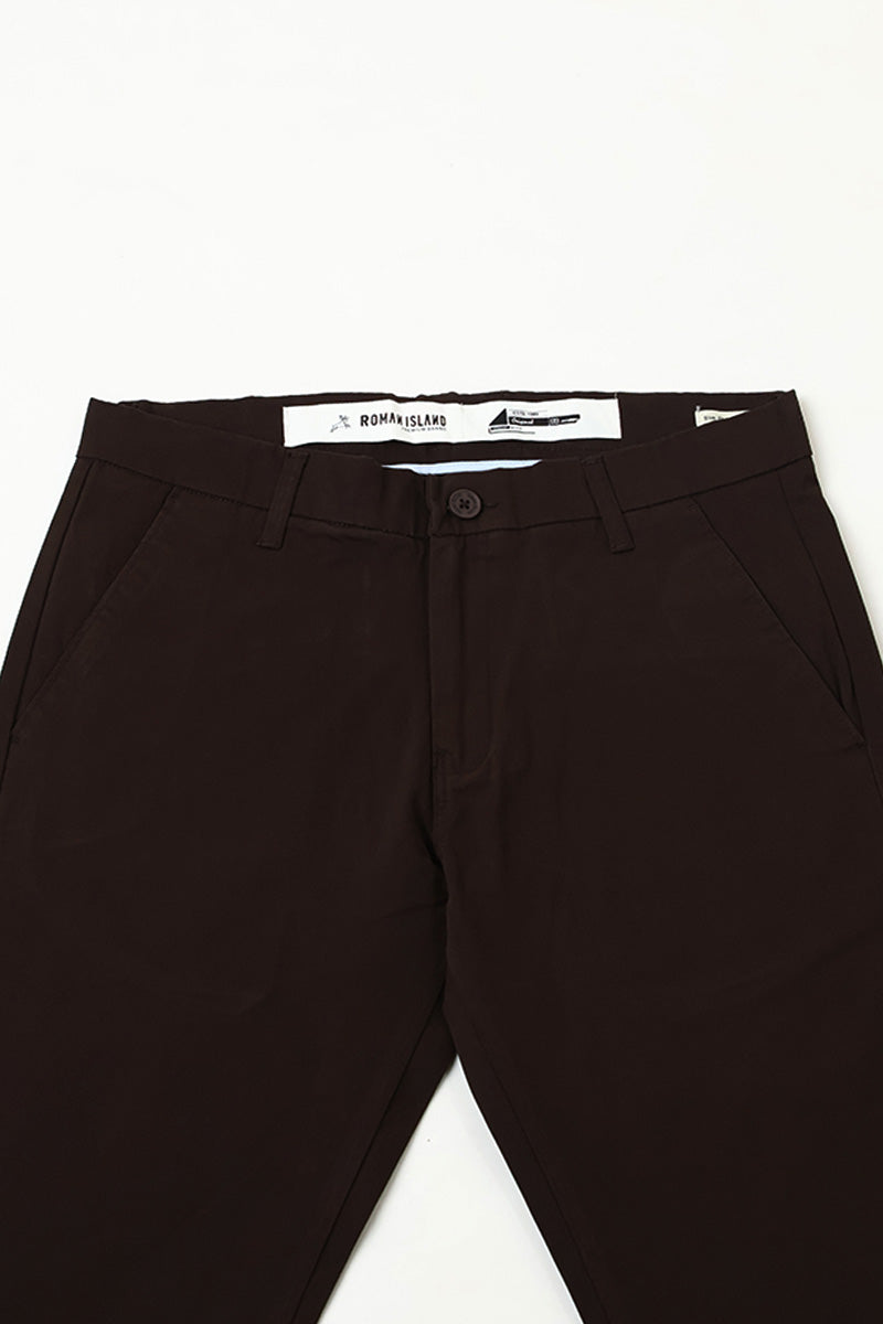 Peach Finish Cotton Chinos