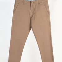 Peach Finish Cotton Chinos
