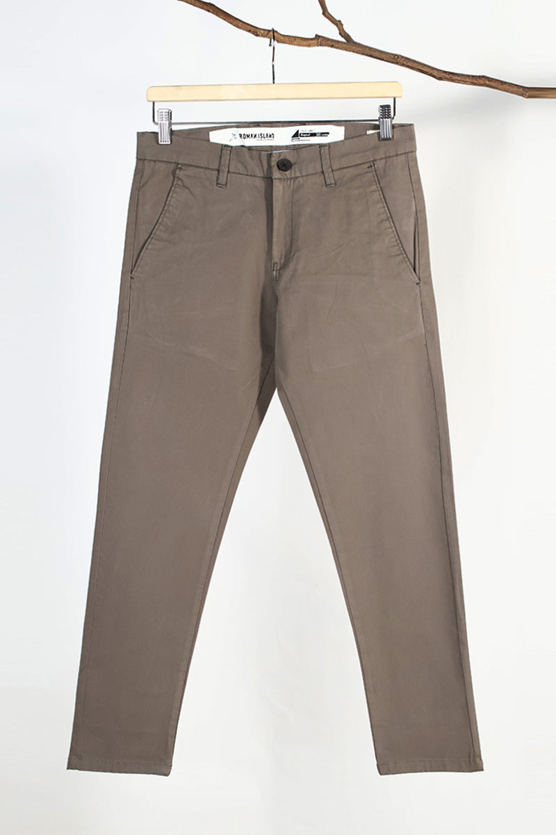Peach Finish Cotton Chinos