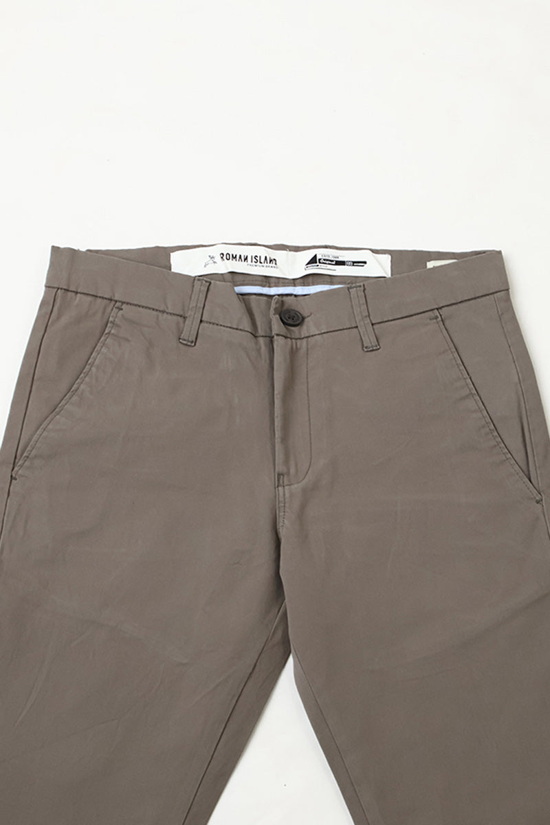 Peach Finish Cotton Chinos