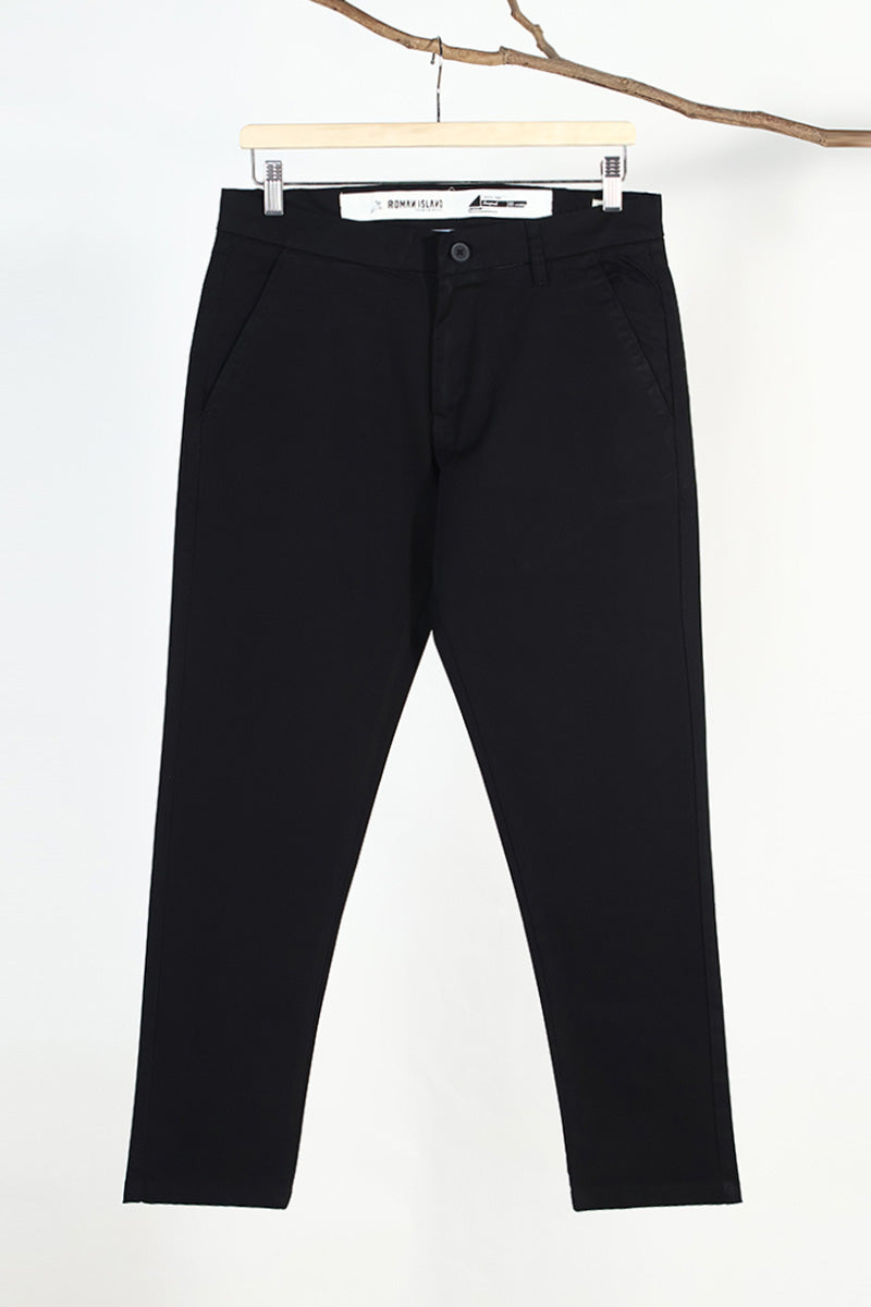 Peach Finish Cotton Chinos