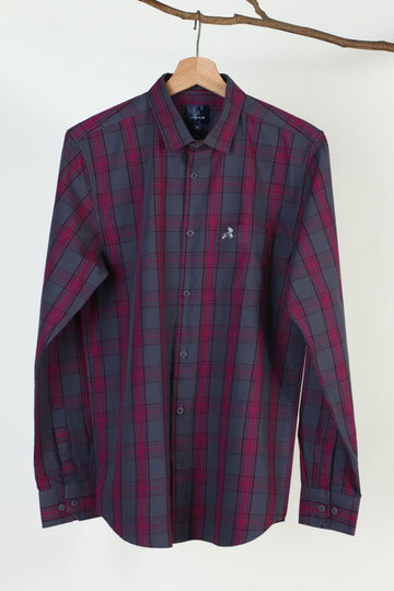 Premium Cotton Check Shirt