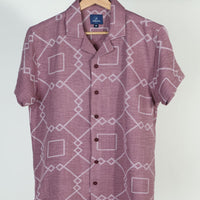 Maroon Printed Shirt