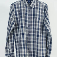 NavyBlue Checks Shirt