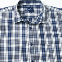 NavyBlue Checks Shirt