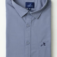 Grey Plain Shirt