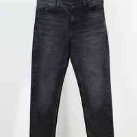 Black Plain Jeans