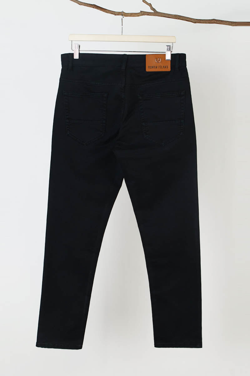 Black Plain Jeans