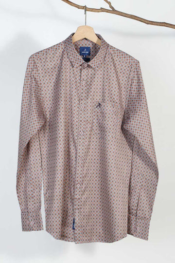 Satin Print  Shirt