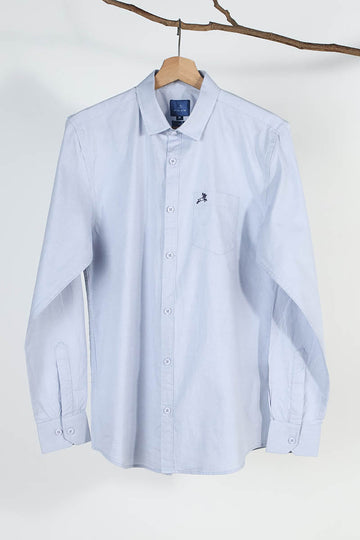 Blue Plain Shirt