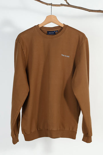 Brown Plain T-Shirt