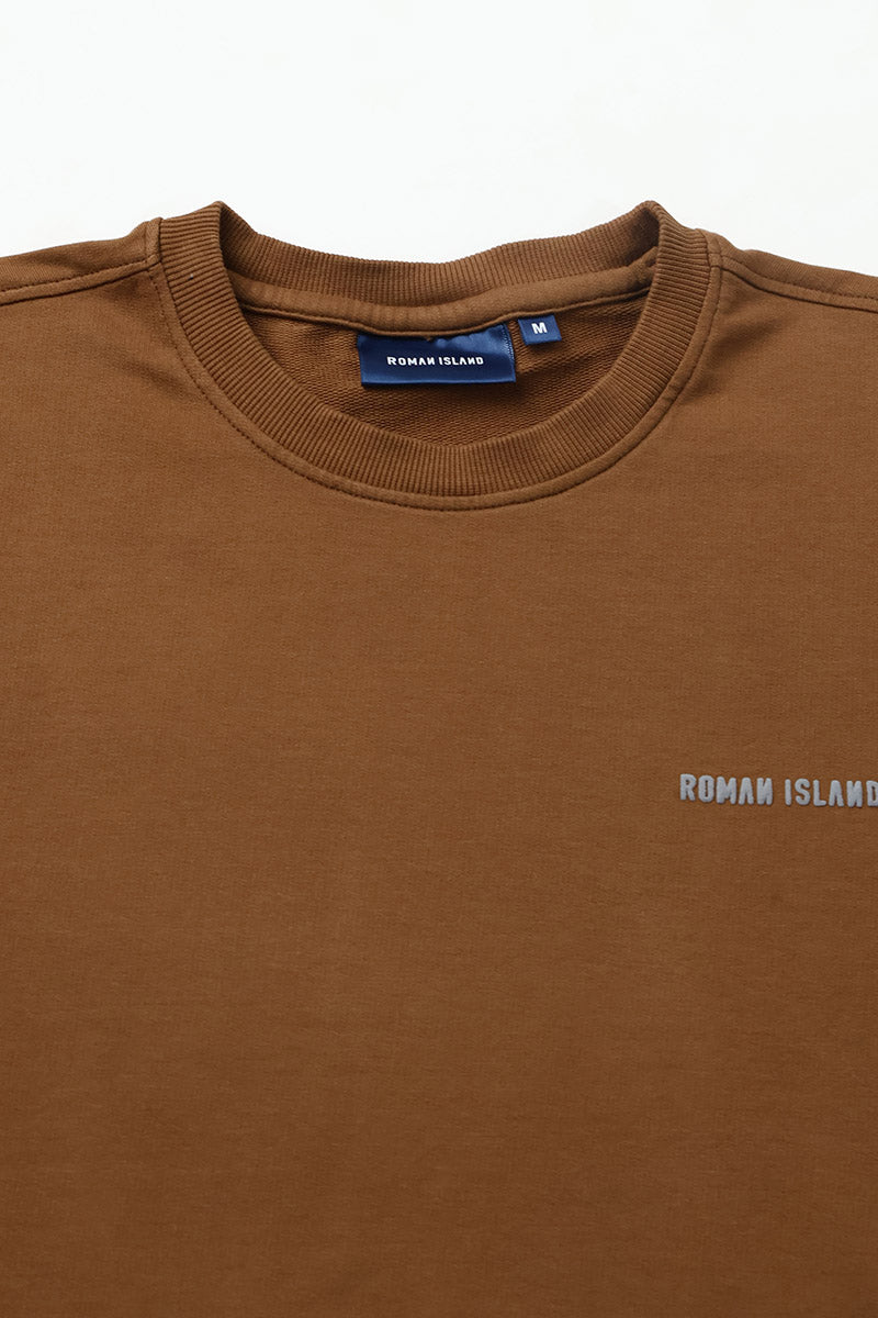 Brown Plain T-Shirt