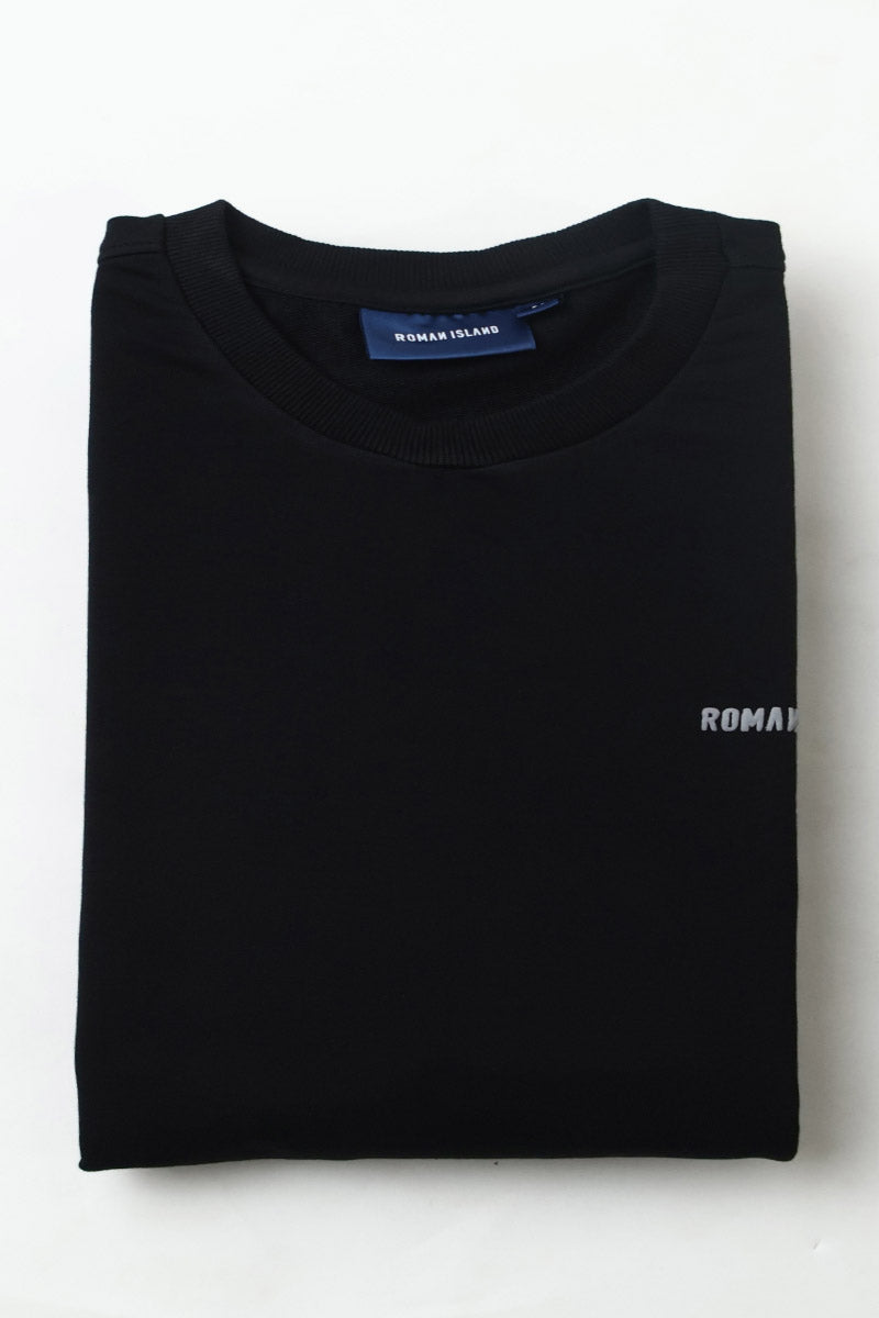 Black Plain T-Shirt