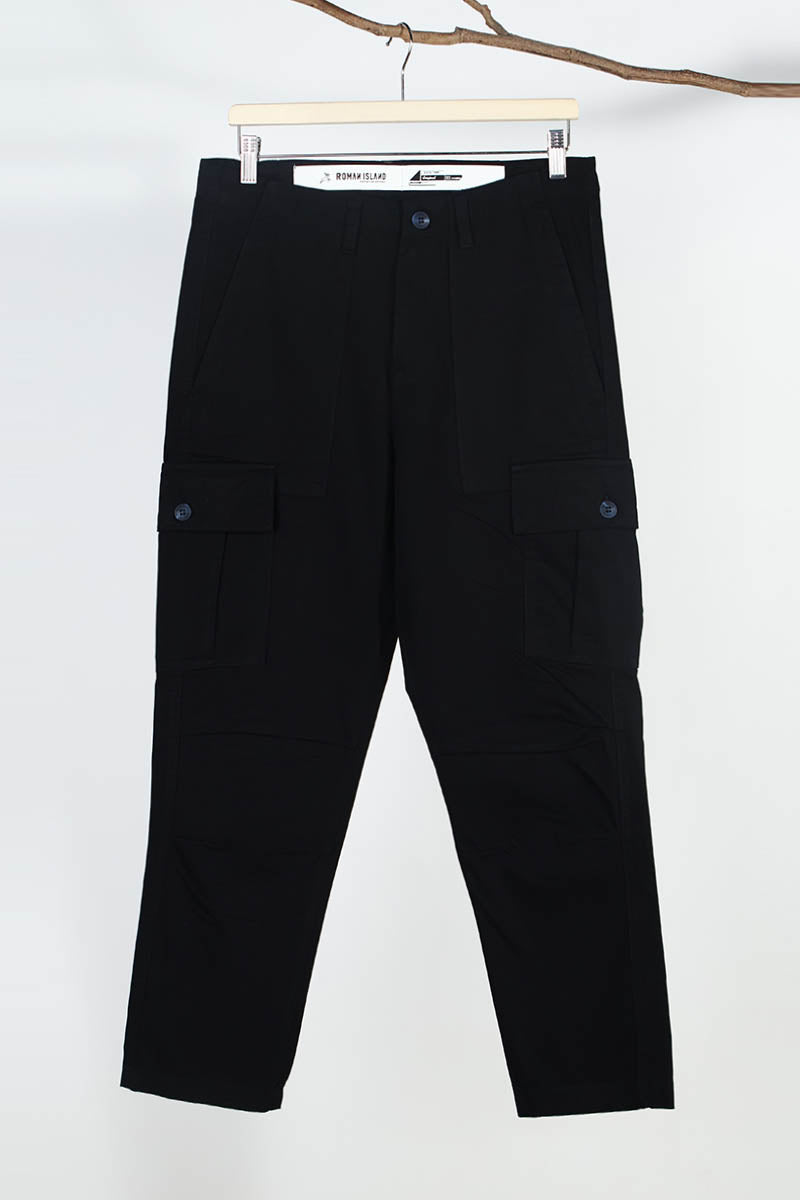 Black Plain Trouser