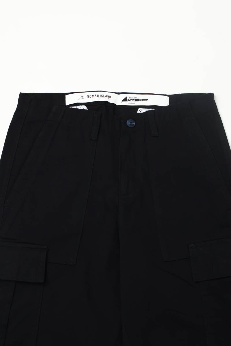 Black Plain Trouser