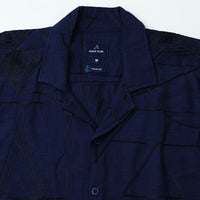 NavyBlue Print  Shirt