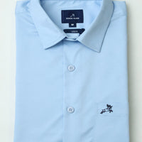 SkyBlue  Plain Shirt