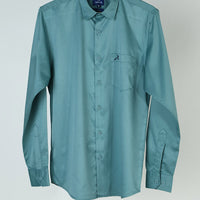 Green  Plain Shirt