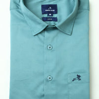 Green  Plain Shirt