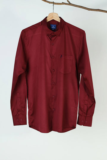 Red Plain Shirt