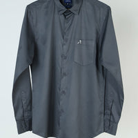 Grey Plain Shirt