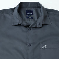 Grey Plain Shirt