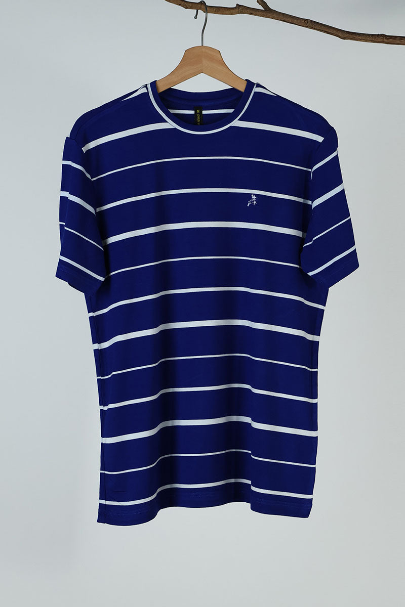 NavyBlue Stripes T-Shirt