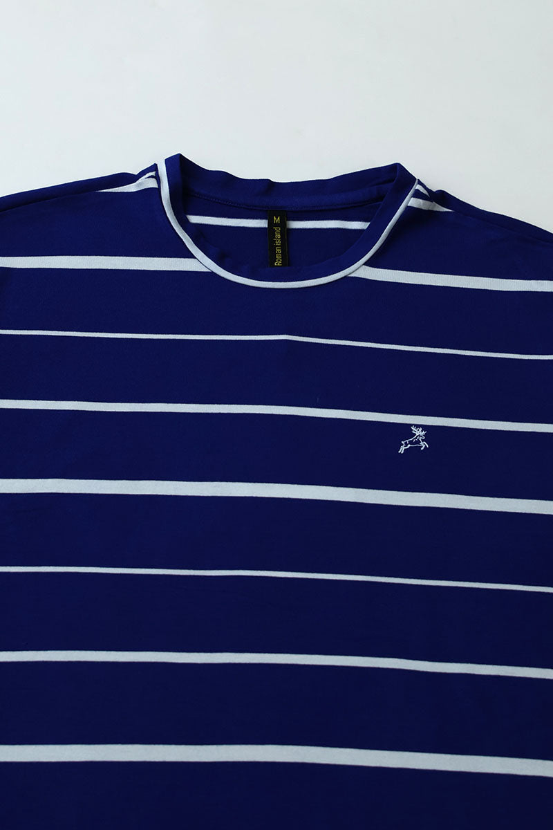 NavyBlue Stripes T-Shirt