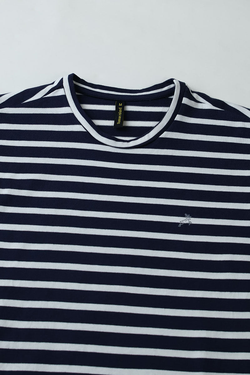 NavyBlue Stripes T-Shirt