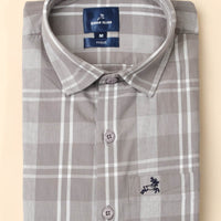 Premium Cotton Checks Shirt