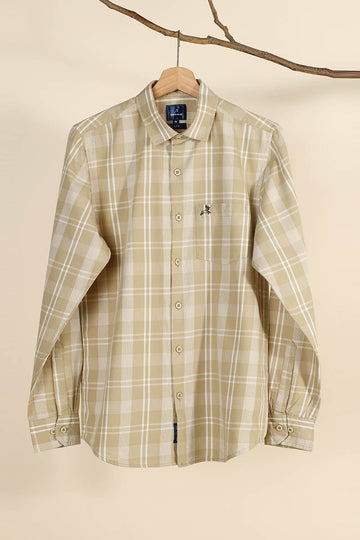 Premium Cotton Checks Shirt