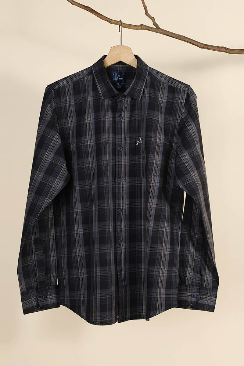 Premium Cotton Checks Shirt