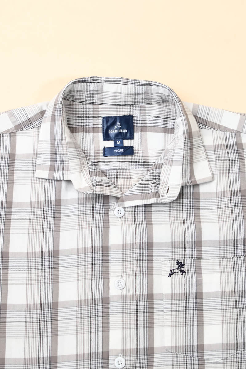 Premium Cotton Checks Shirt