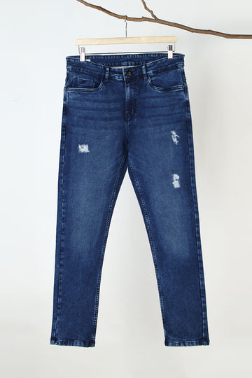 Knitted Denim Jeans
