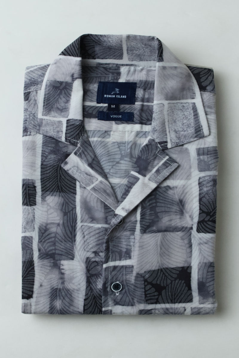 Blue Print Shirt