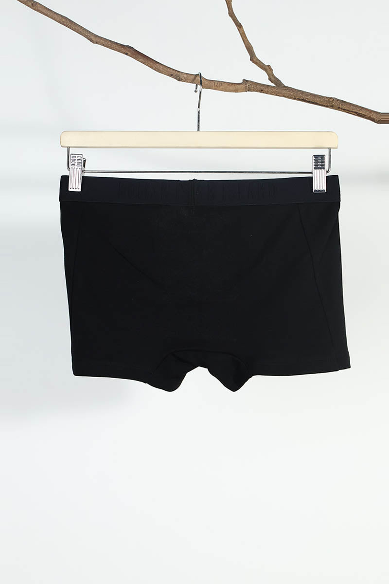 Men Black Cotton Trunks Innerwear